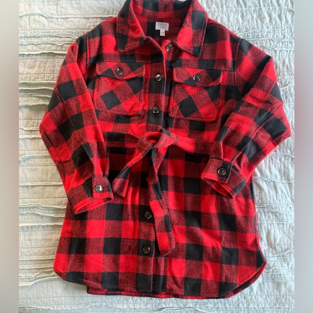 Time and True heavy flannel shacket